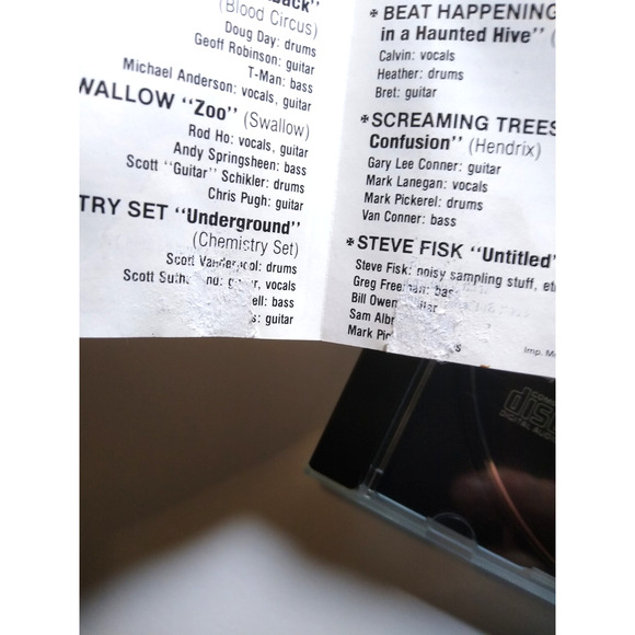 Sub-Pop 200 CD Nirvana Soundgarden Grunge Alt RARE Edition No Caroline Dist 1991 - Picture 8 of 10